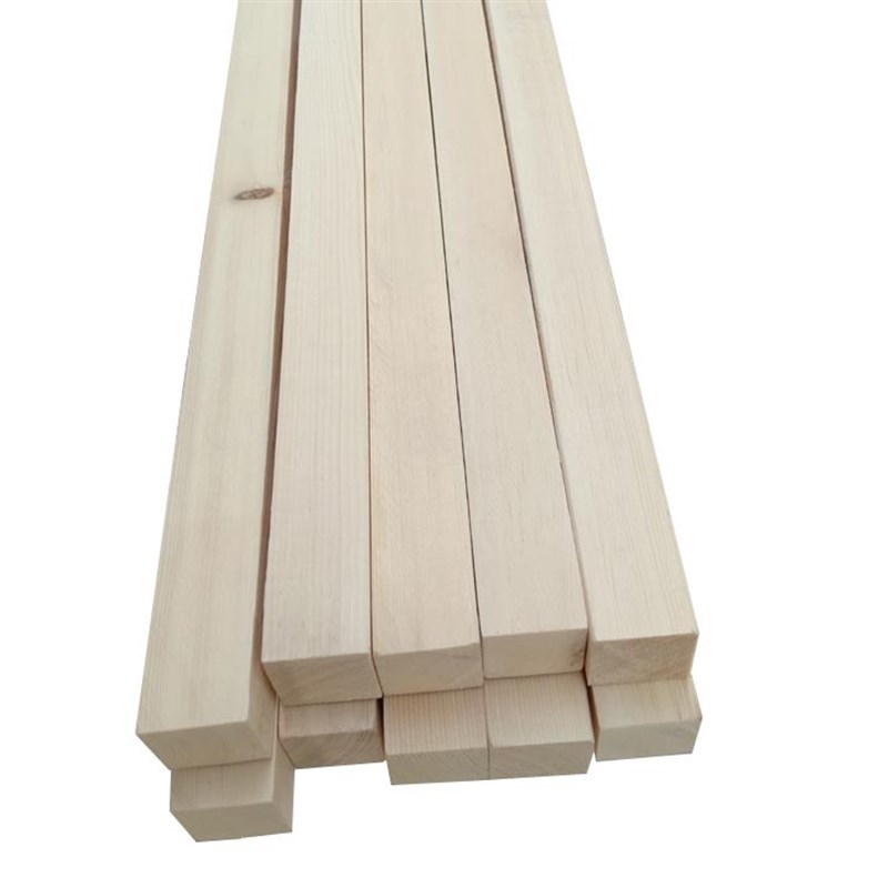刨光松木杉木木板条床板条原木板材实木木方横梁龙骨楼梯踏板