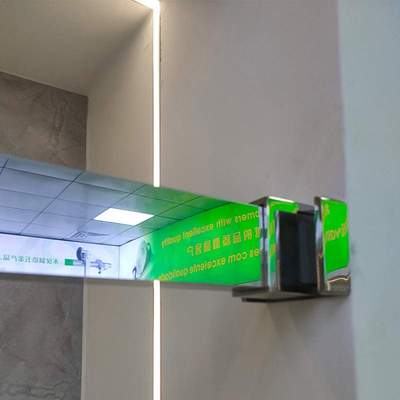 玻璃淋浴房卫生间干湿分离隔断钢化玻璃浴室平移门配件移门滑轮