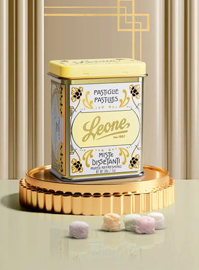 Leone蕾欧娜颗粒硬糖 持久香口糖果 复古高颜值花果香 圣诞糖果