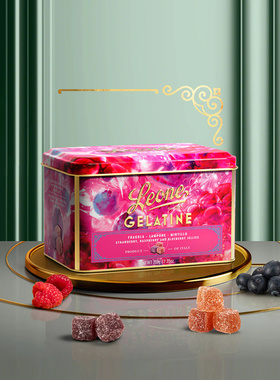 Leone蕾欧娜水果软糖礼盒装意大利进口零食喜糖婚庆糖果伴手礼