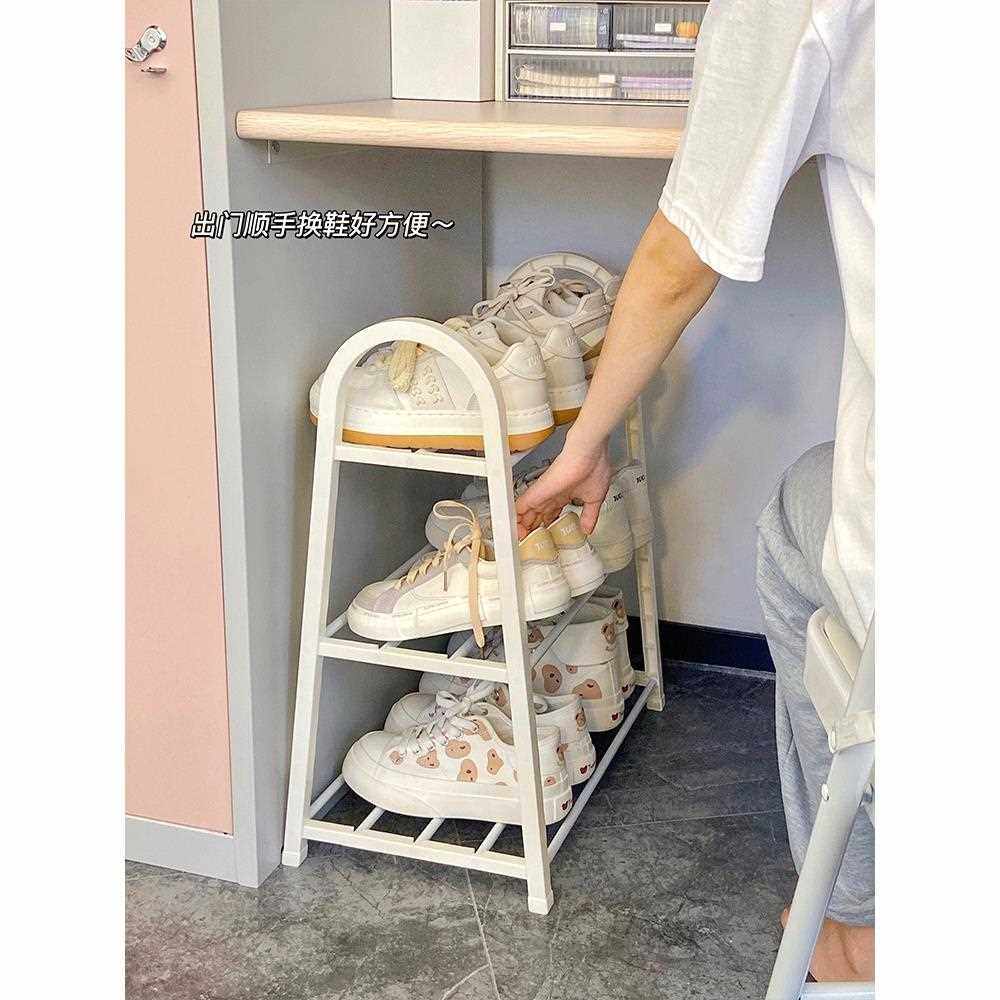 新款直销桌下鞋架简易学生宿舍用多层尘鞋子收纳架小型迷你鞋架子,住宅家具,鞋架,淘宝优惠券,粉丝福利购,淘宝优惠卷