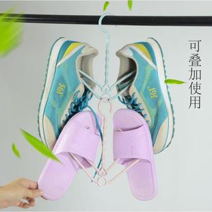 鞋 架塑料晾鞋 架实用可旋转挂式 衣架 架晒鞋 直销叠挂活动式 新款 晾鞋