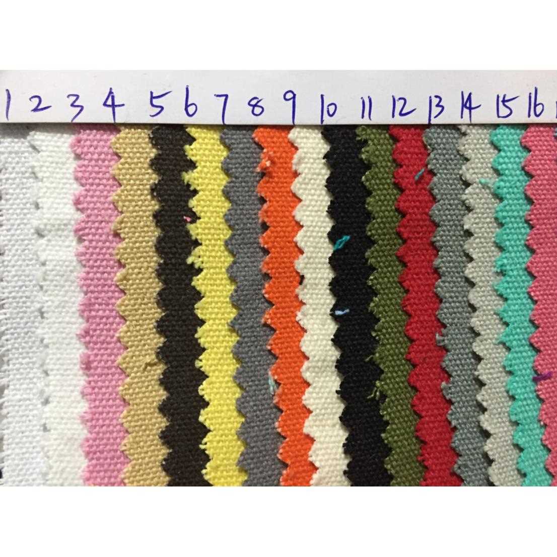 新款直销12安棉帆布料 热转印花面料 手袋鞋箱包沙发套帆布包布料