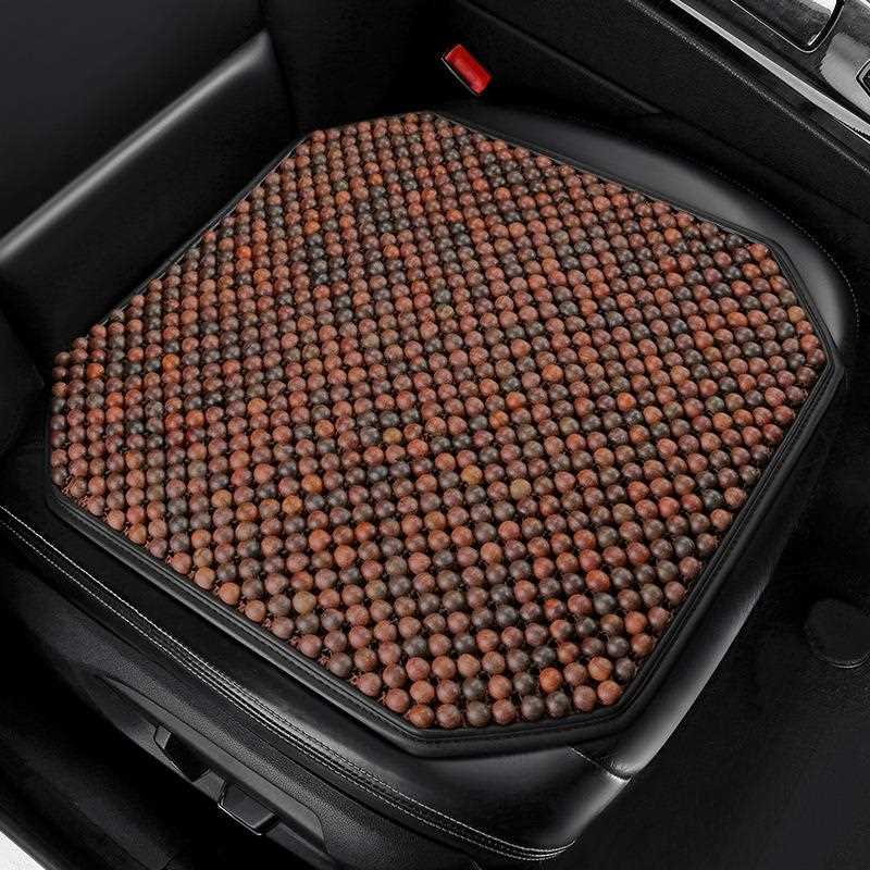 新款直销新款木珠夏天透气坐垫三件套清凉舒适不闷热汽车通用坐垫