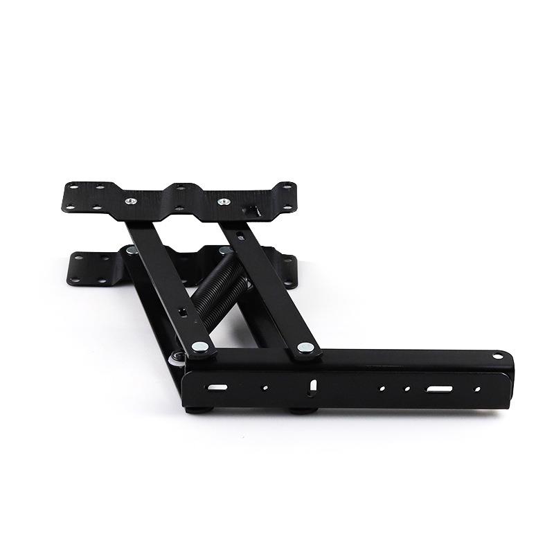 新款直销储物横折叠伸缩架茶几升降架 五金茶几升降架电脑桌餐桌