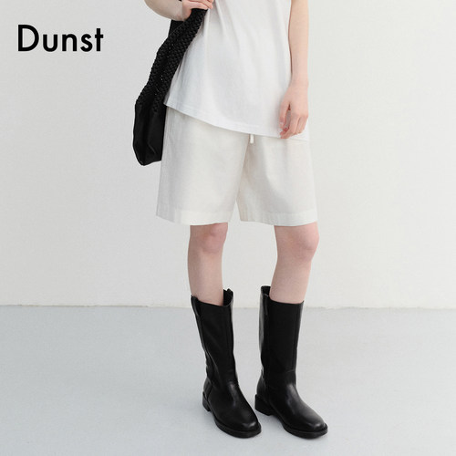Dunst【智柚zeee.u同款】26夏家居服式松紧腰百慕大短裤UDPA6B122