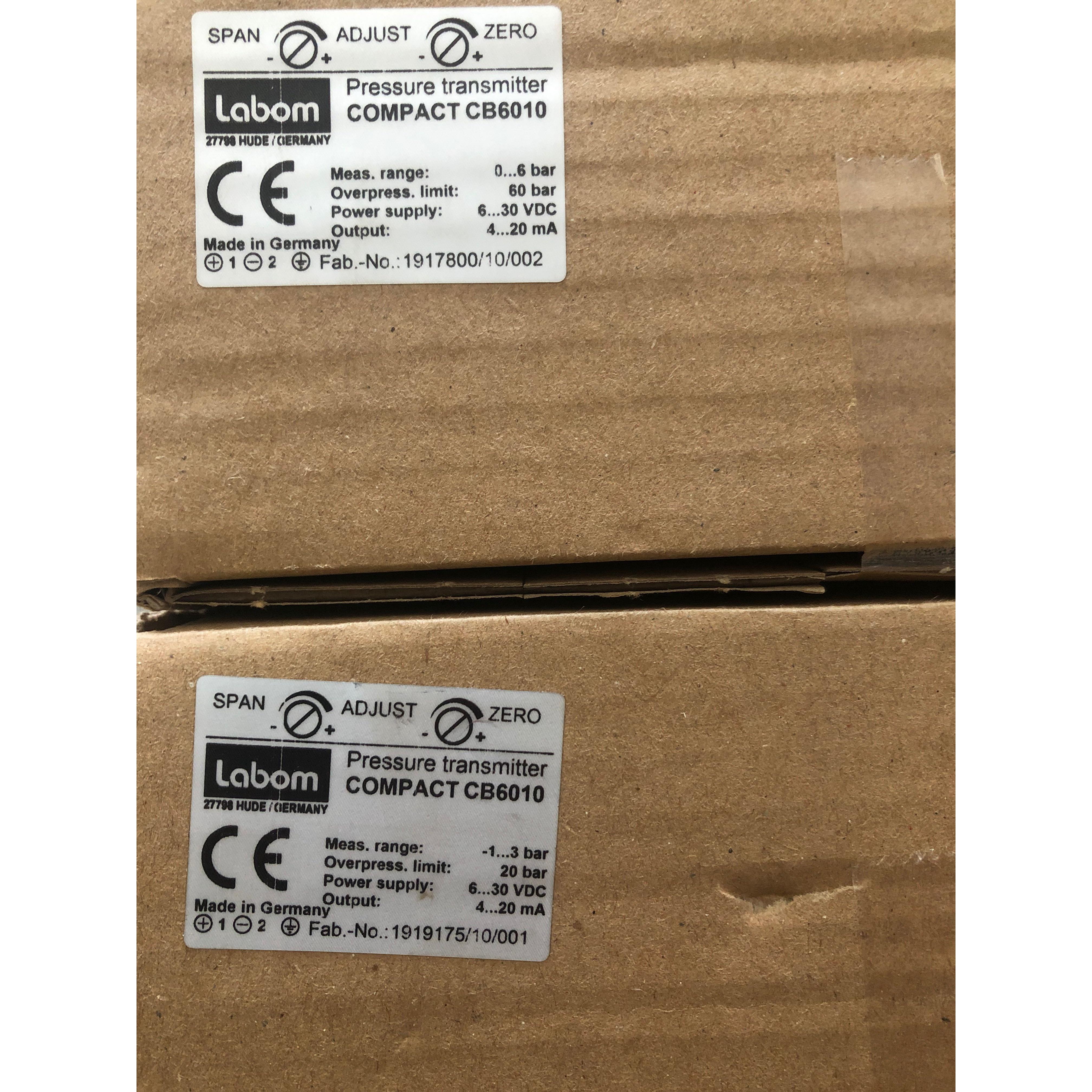 CB6010 LABOM压力传感器CB6010全新现货0-6 -1-3议价
