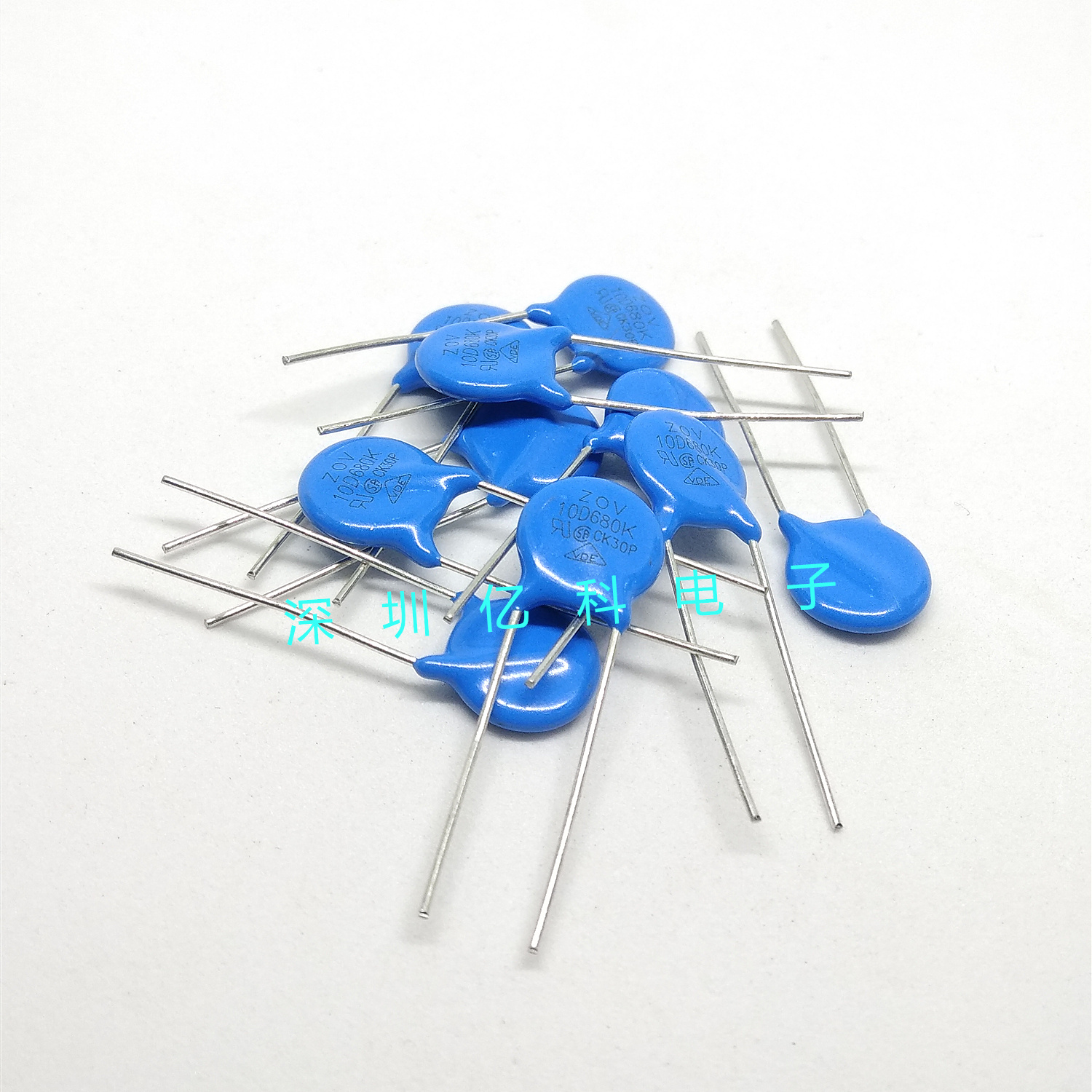 全新正品 10D221K 直插 压敏电阻 10K221 直径10mm 220V 精度10%