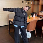 奥特莱斯1996美版羽绒服男女款户外白鹅绒防风情侣保暖外套700蓬