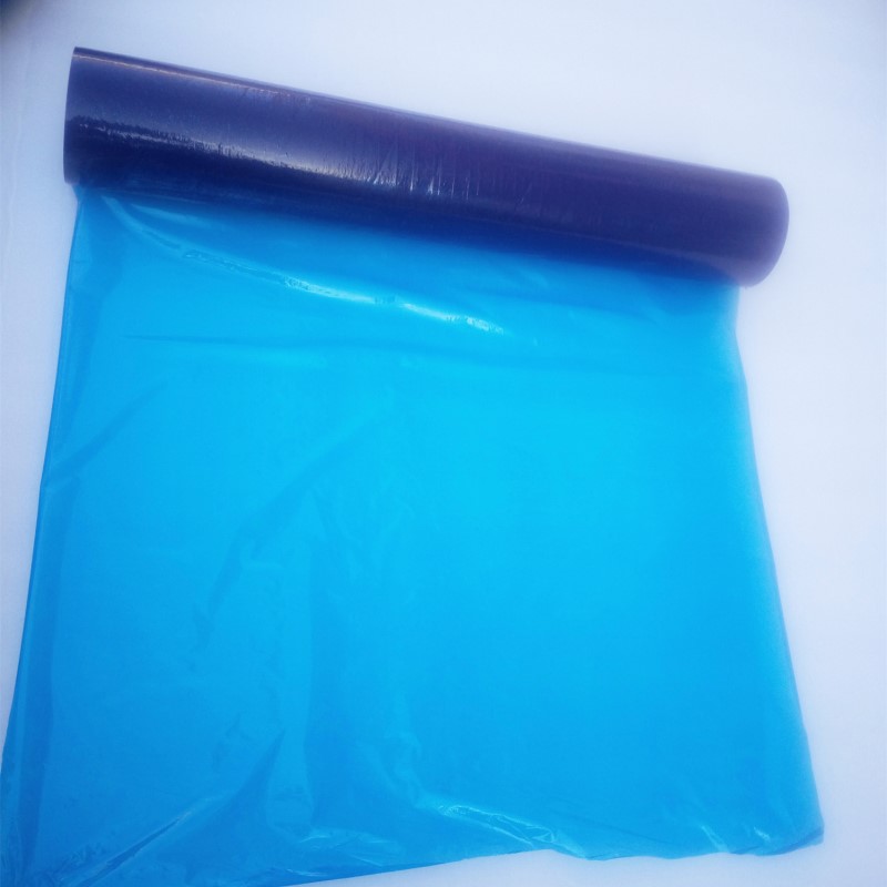 pe保护膜蓝色 金属保护膜 家具不锈钢保护膜铝板膜 中粘度宽60cm