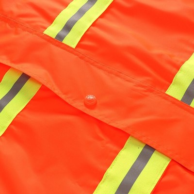 久臻9602反光雨衣路政环卫工人消防分体成人雨衣雨裤防水橙色套装