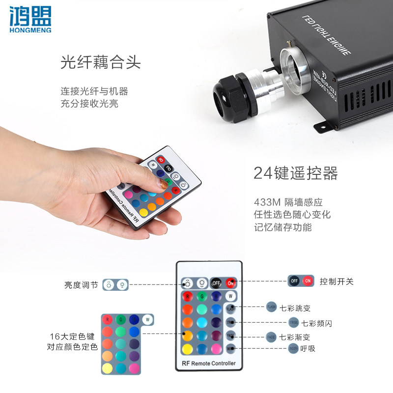 LED45W光纤机光纤灯满天星影院星空顶星空机酒店KTV工程光源机