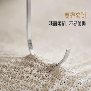 新中式半圆形绿色入户门地垫丝圈进门门口脚垫子入门门垫半月地毯