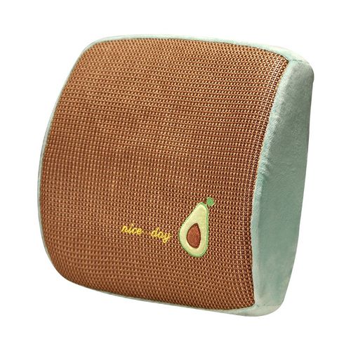 腰靠办公室靠垫工位久坐凉席护腰垫孕妇座椅子记忆棉腰枕靠枕靠背