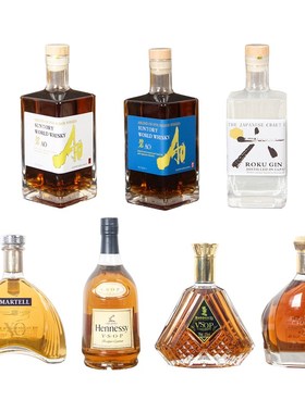 装饰酒道具样板间别墅日式洋酒软装陈设酒吧展厅假酒摆件套装组合