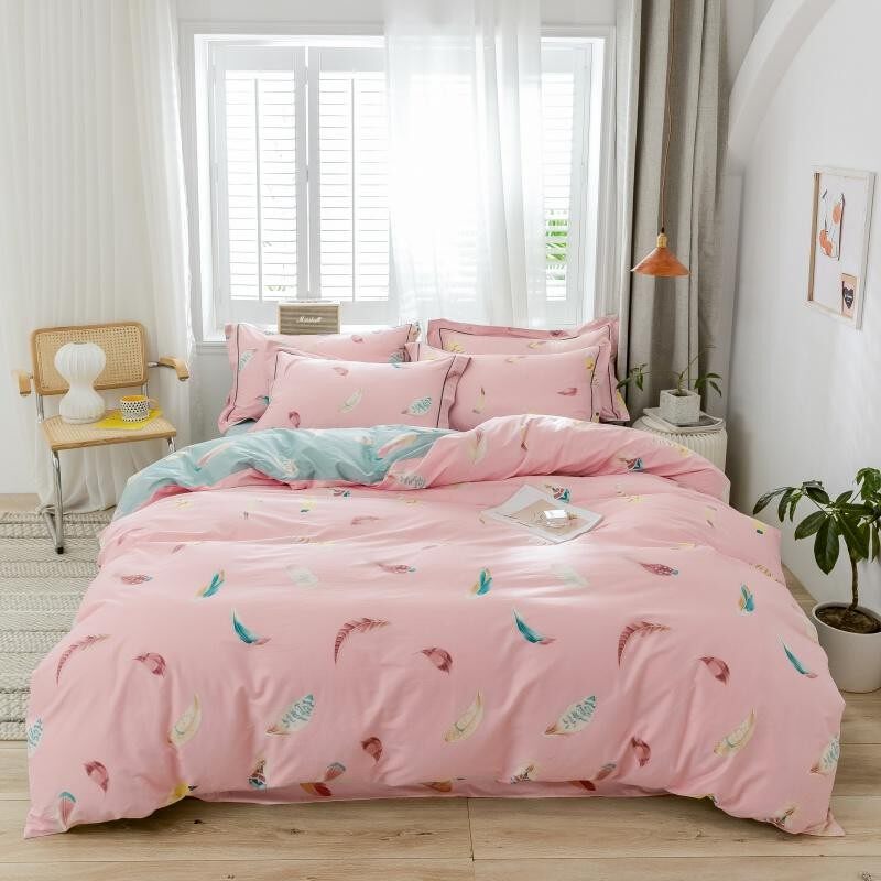 包邮床单三件套1.6x2.1米150x200纯棉四件套220x240被套160x200cm