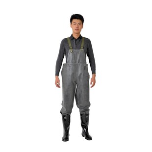 3531坑道服煤矿作业矿井隧道防水橡胶分体户外雨衣背带加厚防暴雨