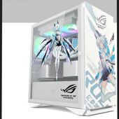 饰贴画二次元 雪舞战姬吹雪机箱贴纸动漫台式 机装 吹雪主机支持定制