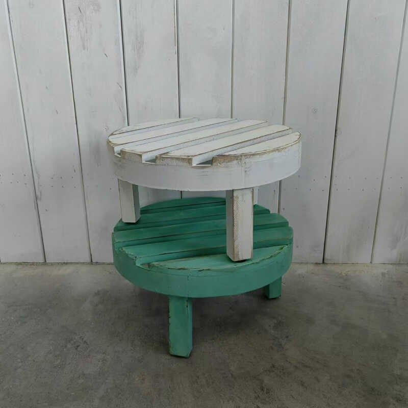 北欧实木凳子矮凳防腐复古花架装饰置物底托摆设阳台庭院花盆托架,住宅家具,花架/花几,淘宝优惠券,粉丝福利购,淘宝优惠卷