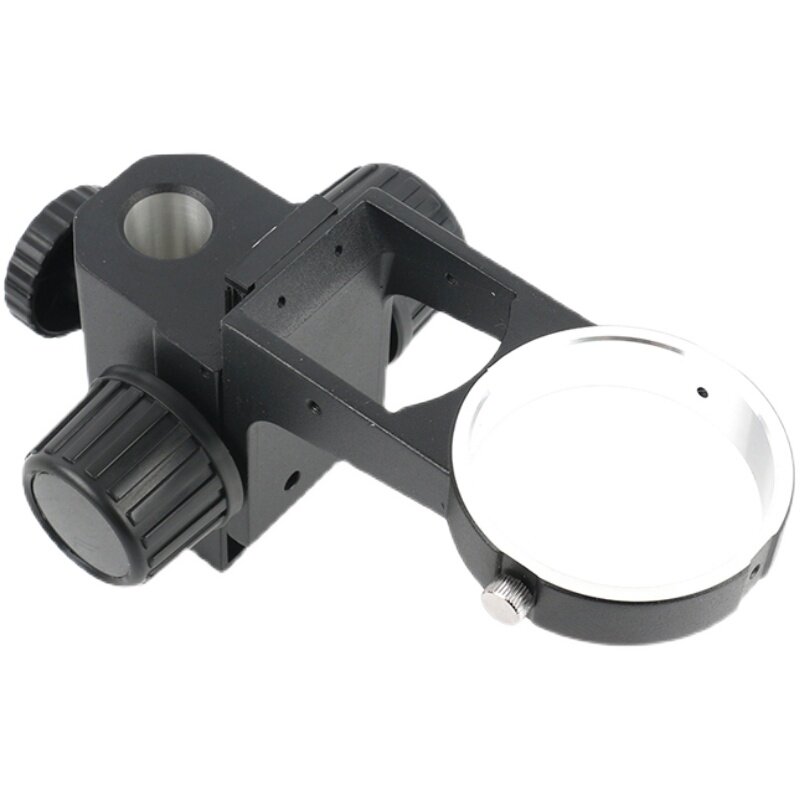 体式双目三目显微镜托架调焦机构升降支架手机维修76mm安装25mm32