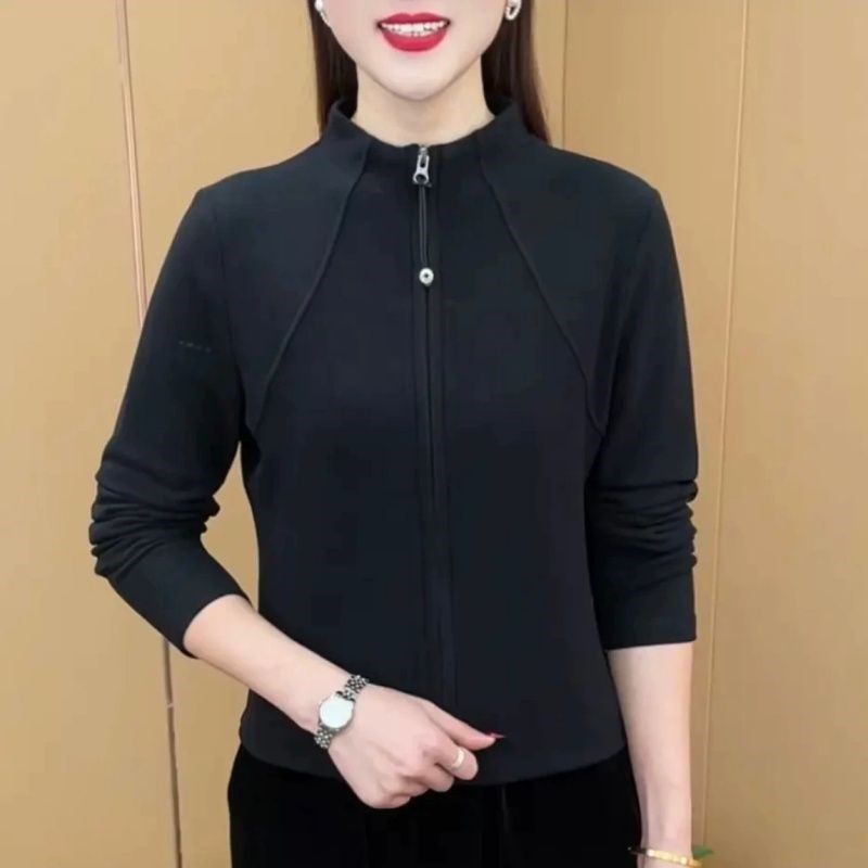 红色卫衣女开衫外套妈妈装2025年春季新款德绒内搭上衣打底衫女,女装/女士精品,大码内搭,淘宝优惠券,粉丝福利购,淘宝优惠卷