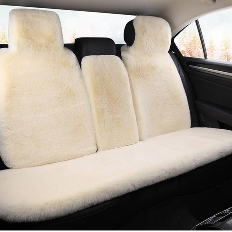 汽车坐垫冬季短毛绒单片全包围专用套冬天加厚保暖车垫子通用座垫