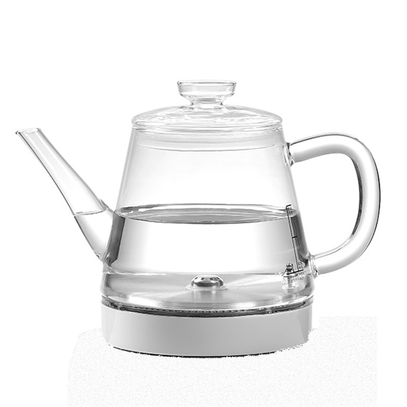 潮工坊自动上水壶配件底部上水壶玻璃烧茶器养生单壶水晶壶煮茶壶