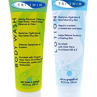 TRISWIM Chlorine Out Body Wash & Lotion Gift Set