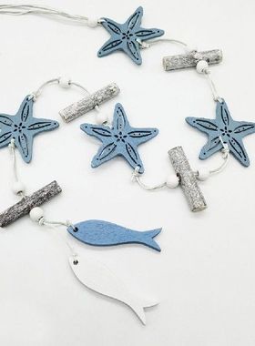 Ecofriendly Starfish Hanging Pendant Decor Eyecatching