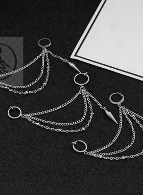 (Bulletproof youth group Jintai enjoy ear chain earring pers