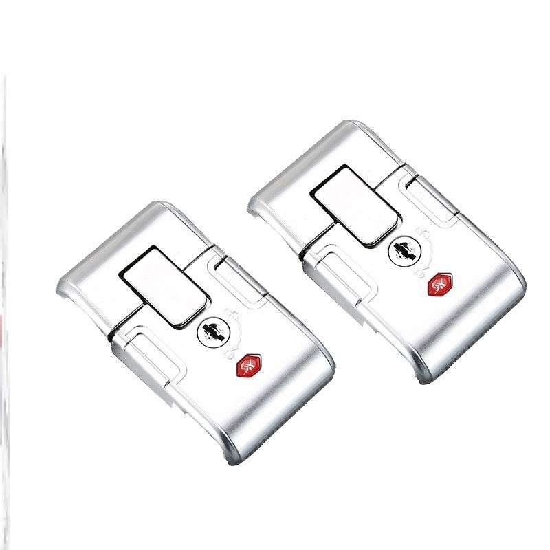 【工厂】密码箱锁配件铝框行李箱锁扣皮箱通用式锁扣旅行箱通用锁