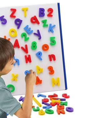 26pcs Magnetic Letter Numbers Alphabet Fridge Magnets Colorf