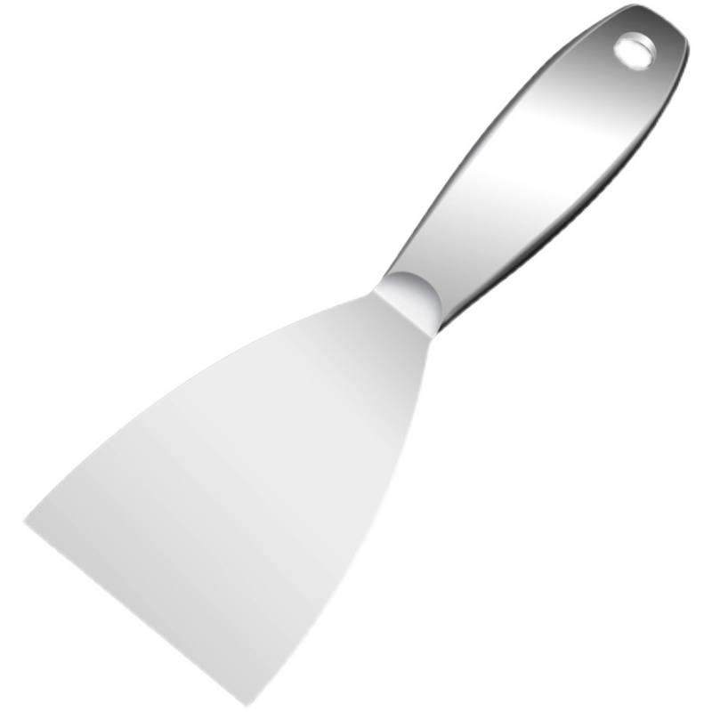 易力友不锈钢一体油灰刀铲刀批土批灰刮刀清洁铲墙刀铲子漆工工具