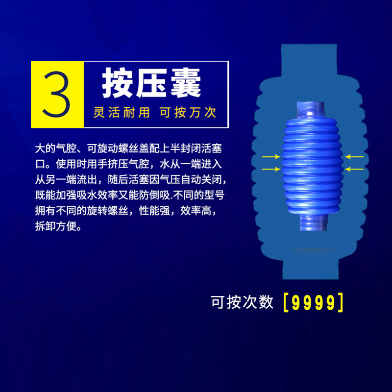 鱼缸换水器水族箱手动换水虹吸抽水管清理吸便器抽吸鱼粪屎洗沙器