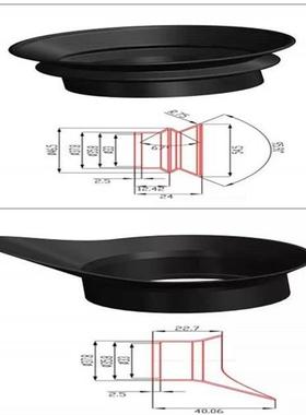 PVS-18夜视仪PVS14模型护目镜眼罩高中低眼套单目屏护目罩