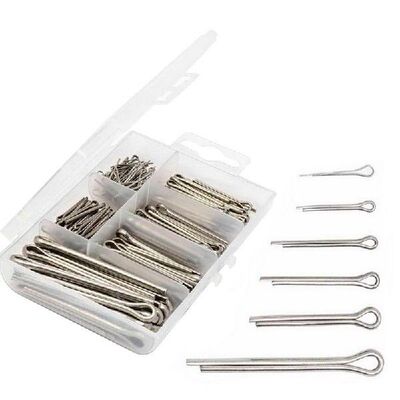 极速Cotter Pin Assortment 6 Different Size Cotter Pins