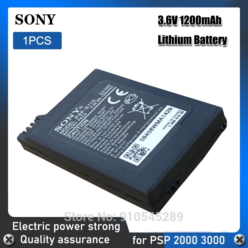 1PC 1200mAh Replacement Battery for Sony PSP2000 PSP3000 PS