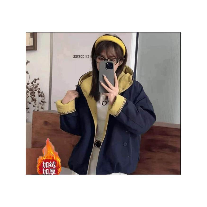 11【莫奈花园】加绒冬季宽松韩版连帽加厚派克服外套QK6031,个性定制/设计服务/DIY,棉服工装,淘宝优惠券,粉丝福利购,淘宝优惠卷