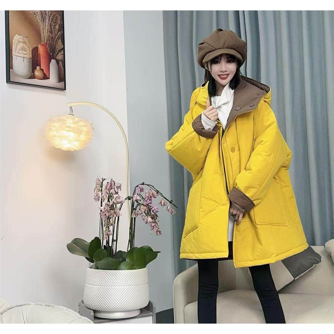 【沐木流浪记】（星雨）冬季时尚休闲连帽双面穿飘带棉服外套z,个性定制/设计服务/DIY,棉服工装,淘宝优惠券,粉丝福利购,淘宝优惠卷