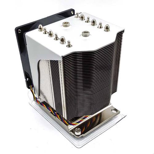 金钱豹6热管4U伺服器LGA3647长方形工控CPU散热器超微X11DPI风扇