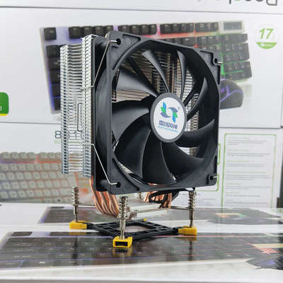 6铜管CPU散热器1366 2011 1700AM4台式机X99X79AMD12CM风扇1155