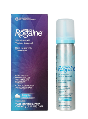 3瓶装美国Rogaine培健落健米诺地尔酊2%女士生发液女性生发泡沫