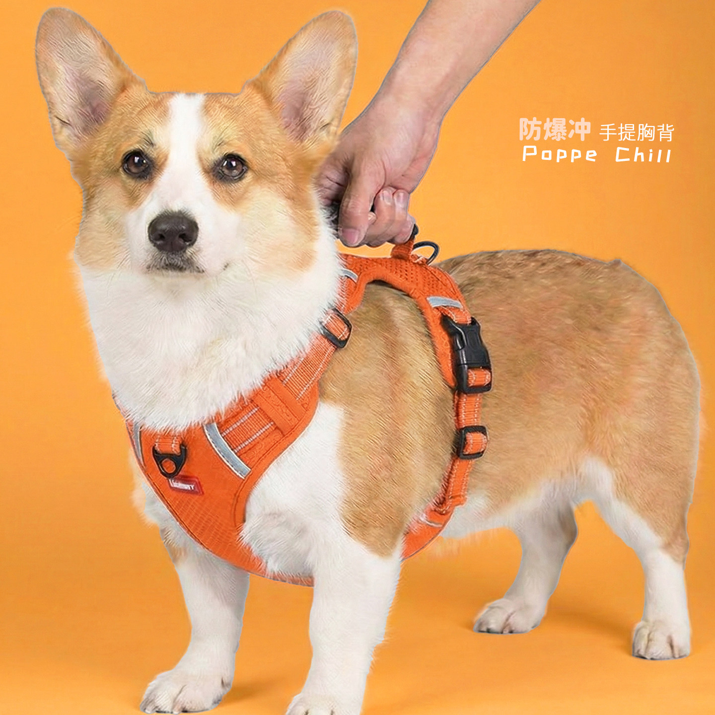 遛狗狗牵引绳中小大型犬宠物胸背式专用柯基防爆冲柴犬雪纳瑞新款