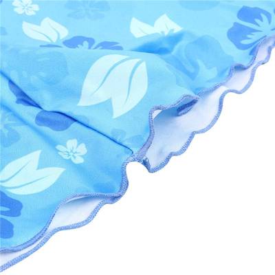 极速Women Boho Beach Skirts Summer High Waist Floral Printin