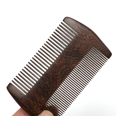 极速Wooden Beard Comb For Men Natural Sandalwood Hair Waves
