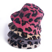 Hat for Faux Autumn Women Panama Bucket Fur Winter Hats Cow
