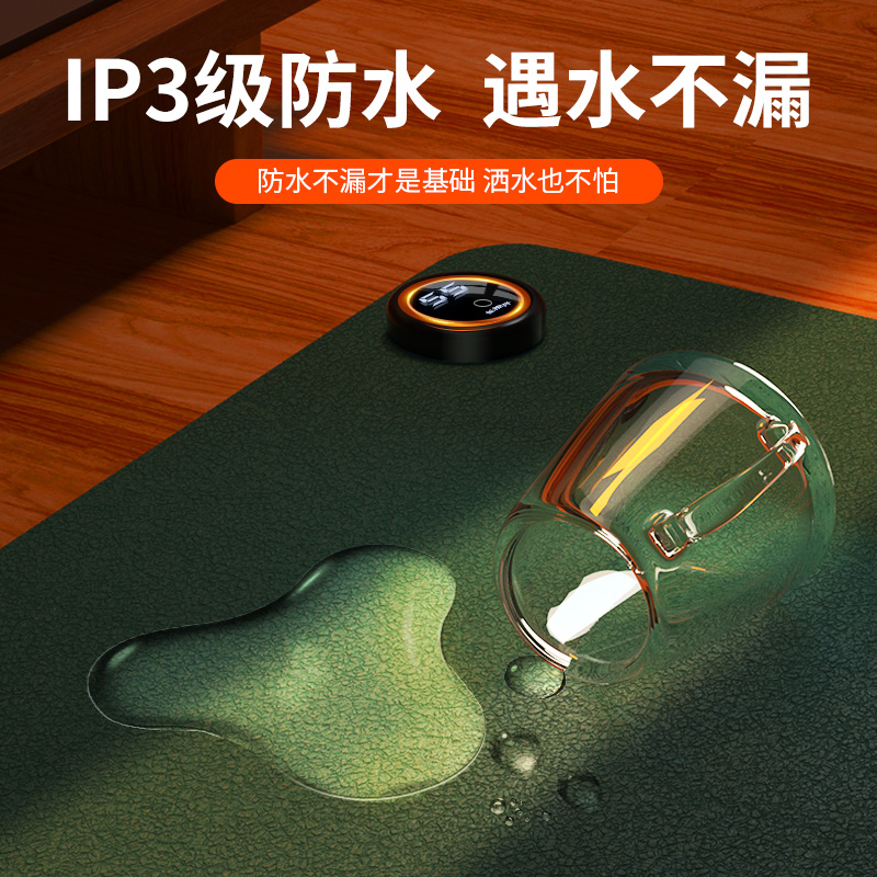 喜格丽加热滑鼠垫超大发热暖桌垫办公室取暖电脑桌面电加热写字垫