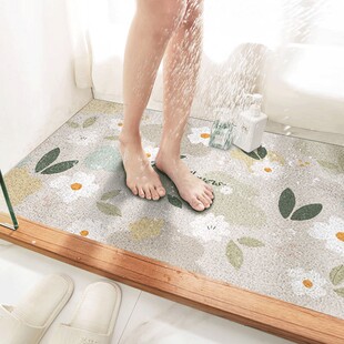 极速Fan shower cutting bathroom MATS mat bath can