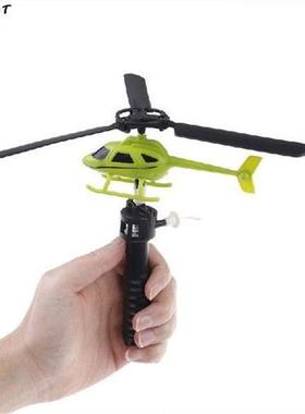 Aviation Model Copter Handle Pull Line Helicopter Plane