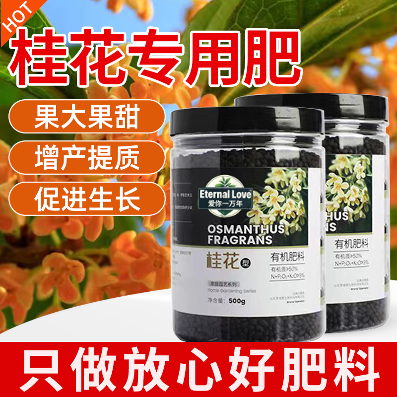 桂花树专用肥料养护营养液家庭园艺四季通用复合肥绿植促花养花花